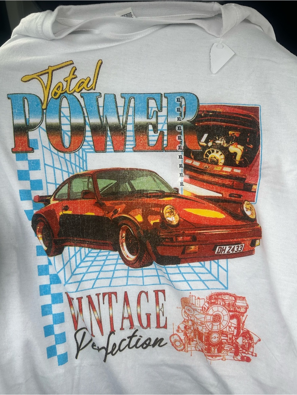 Vintage muscle car tee
